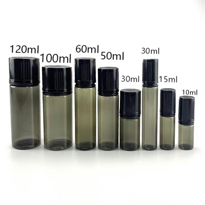 10ml 30ml Plastic PET Liquid Juice Unicorn Dropper Bottle With CR Cap