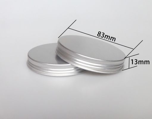 83mm*13mm Screwed Aluminum Cap Tea Cans Plastic Bottles Universal Sealing Cap