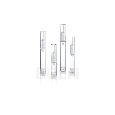 AS Material Airless Cosmetic Bottle 5ml For Eye Cream Travel Size
