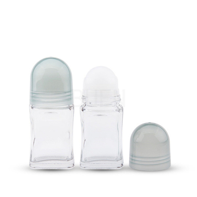Empty Perfume Roller Bottles 50ml , Eco Friendly Deodorant Containers