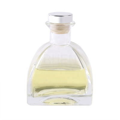 Customized Pure Glass Aromatherapy Bottle Diffuser Cylinder With Lid