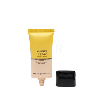 Hand Cream Oval Plastic Cosmetic Tube Packaging PE Customized
