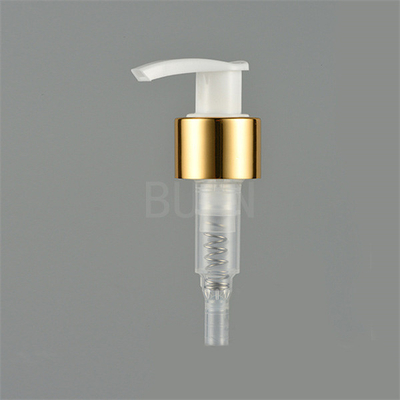 Liquid Soap Plastic Lotion Pump Customized  Aluminum Lids Push