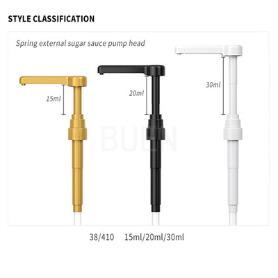 Customized Recyclable Plastic Lotion Pump Non Clogging Screw Head