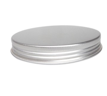 89mm*14mm Threaded Aluminum Lid PET Plastic Tea Caddy Candle Jar Universal Sealing Metal Lid