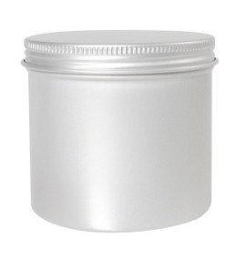 250ml 76*70 Silver Threaded Aluminum Can Flower Tea Tea Canister Snack Candy Beans Sealed Metal Storage Jar