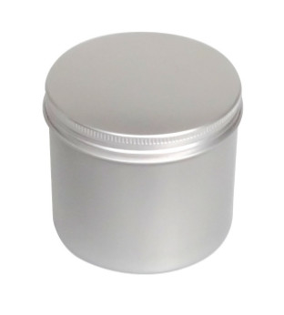 300ml 83*75 Silver Round Threaded Aluminum Can Flower Tea Snacks Nuts Sealed Sub-Cans Storage Jars