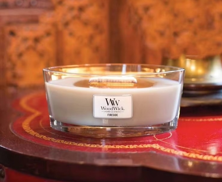 Luxury Unique Empty Large Clear 770Ml Oval Boat Glass Candle Jar In Bulk