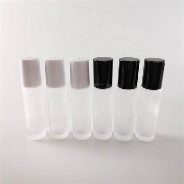10ml Clear White Glass Empty Essential Oil Rollers Bottles Personalized