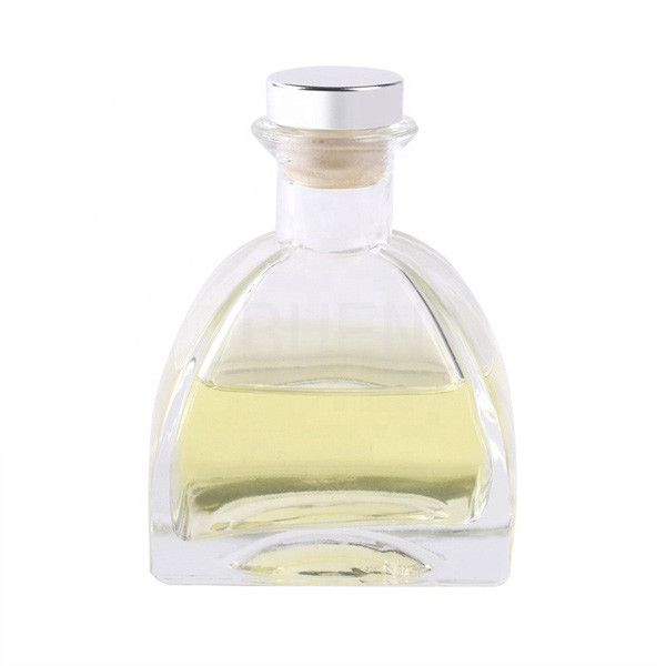 Customized Pure Glass Aromatherapy Bottle Diffuser Cylinder With Lid