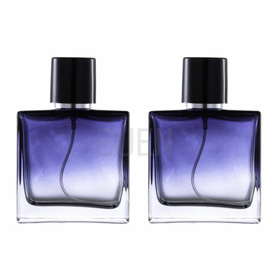 Kalite Çok Renkli Opsiyonel Yeniden Kullanılabilir Parfüm Şişesi 50ml Luxury Climp 15mm Fabrika